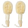 Aquasentials Natural Body Smoothing Brush (2 Pack)