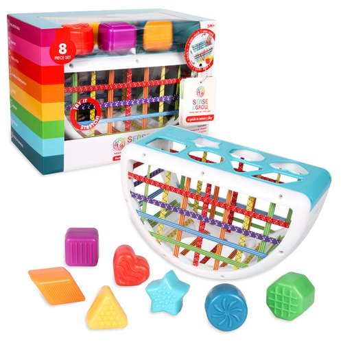 Be Amazing! Toys Sense & Grow Rocker & Shape Sorter Toy