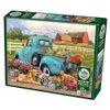Cobble Hill 1000 Piece Puzzle - Flower Truck - Sample Poster Included