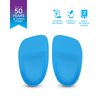 Heel That Pain Plantar Fasciitis Insoles | Heel Seats Foot Orthotic Inserts, Heel Cups for Heel Pain and Heel Spurs | Patented, Clinically Proven, 100% Guaranteed | Blue, Medium (W 6.5-10, M 5-8)