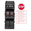 Power Window Switch w/Auto Down on Both Front Left and Front Right Windows Fits for CHRYSLER DODGE JEEP Selected Models Replaces OEM 4602650AA 4602736AA 4602781AA V7700002AA 71041