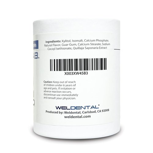 Weldental Chewtab Toothpaste Tablets Peppermint Refill