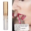 10 pcs Empty Lip Gloss Tubes, Transparent and Glod Plastic Lip Gloss Tube Containers DIY Lipstick Balm Travel Makeup Transparent Bottle With Matte Gold Cap Lip Gloss Bottles