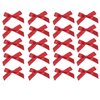 20 Pcs Red Mini Bow Hair Clips Ribbon Hair Bows Cute Hair Barrettes Red Pink Bow Hairpins Alligator Clips for Girls ，Clips and Barrettes，Hair Accessories Mini Bow Women Toddlers Hair Accessories