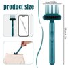 2Pcs 2-in-1 Hair Brush Cleaner & Remover Tool Brush Cleaning Tool Comb Cleaner Effective Hairbrush Cleaner Hair Brush Remover Rake for Man Woman Home Travel Salon Removing Hair Dust