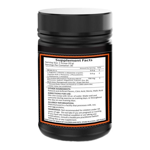Icon Muscle BCAA + EAA | Essential Amino Acid | Branch Chain Amino Acids | Supplement Powder | Muscle Recovery | Hydration | Post Workout | Muscle Strength | Men & Women | 30 Servings