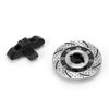 1/7 RC Car Aluminum Alloy Wheel Brake Disc, RC Upgrade Part Fit for TRAXXAS Unlimited Desert Racer UDR(Black)
