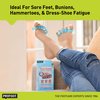 PROFOOT Flex-tastic Toe Spacers, Gel Toe Separators for Foot Pain, Bunions, Overlapping & Hammer Toes, Helps Restore Alignment & Circulation, Fits All, 1 Pair