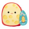Squishmallows 5" Mannon The Gouda Cheese Mini Plush - Official Kellytoy - Collectible Soft & Squishy Mini Cheese Stuffed Animal Toy - Easter Gift for Kids, Girls, & Boys - 5 Inch