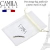 Camila Paris CP2989 French Hair Slides Clips for Women Handmade Small Girls Side Slide-in Barrette Clip, Hair Accessories for Women. Strong Hold No Slip Grip Fashion Durable Styling, Made in France