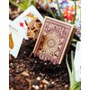 Bicycle Verbena Floral Premium Playing Cards, Gold Foil, 1 Deck