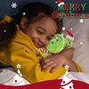 TXDRRA Christmas Santa Plush Toys Green Monster Plush Doll, for Boys and Girls, Christmas Decorations