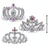 Rhode Island Novelty 2 Inch Mini Tiara Hair Comb, 1 Dozen