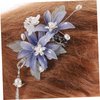 Gogogmee 1Pair Chinese Style Hair Clips with Tassels and Floral Design Decorative Hair Accessories for Traditional Hairstyles for Special Occasions and Everyday Wear