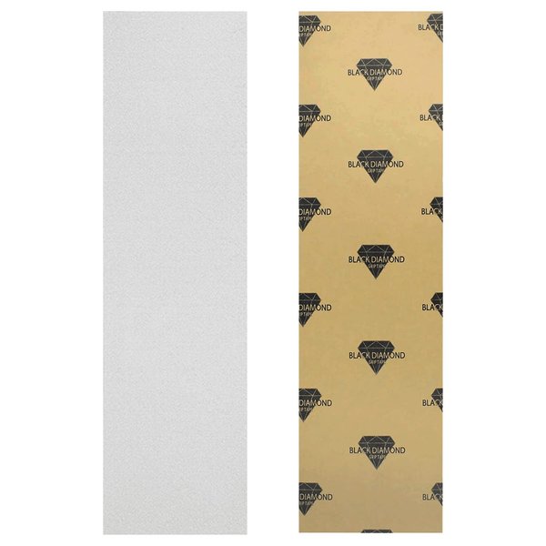 Black Diamond Skateboard Grip Tape Sheet Clear 9" x 33" Griptape