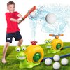 TANSAR Sprinkler for Kids Outdoor Toy Play, Water Sprinkler Baseball Toy, T Ball Set for Toddlers 2-4, 2 in 1 Snail TBall Set, Summer Fun Water Toys for Kids Outside, Birthday for Boys Girly Ages 4+