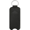GANPUB Black Lipstick Lip Gloss Bag Keychain Holder, PU Leather Chapstick Pouch Keyring, Makeup Beauty