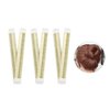 Chrontier 3PCS Blonde Easy Fast Snap Hair Bun Maker Donut Updos Shaper DIY Ponytail Holder Hair Styling Roll Tool Ballet Hair French Twist Fold Wrap Strap Women Girl