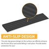 Rubber Door Threshold Ramp Self-Adhesive Rubber Ramp for Door Threshold 2/5 Inch Rise for Wheelchair Scooter Doorway Floor Tile Threshold Transition Strip Reducer (Gray, 2 in Wide x 3.3Ft Long)