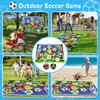 Dr.Rapeti Soccer Ball Game Set for Kids Soccer Goal Game Mini Soccer Toy Game Set Indoor Outdoor Backyard Game Toddlers Gift Kids Gift for 3-10 Years Old Boys Toy