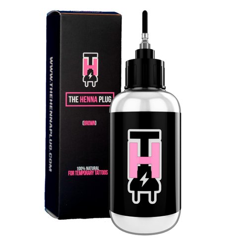 H Paste Colored Bottle - for Temporary Tattoos, Body Art and Design Creation
