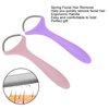 2pcs Spring Facial Hair Remover, Women Portable Threading Face Epilator for Upper Lip Chin Cheeks Neck Mustache and Upper Lip Hair
