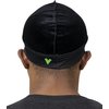 Veeta Superior Wave Cap - Soft Velvet Fabric | Maximum Compression Wave Cap | Soft Elastic Headband | Silky Polyester Liner (Black)