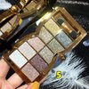 XFEXM Glitter Eyeshadow Palette, 10 Colors Sparkle Shimmer & Matte Eye Shadow Highly Pigmented Waterproof Long Lasting Makeup Set (Color 5)