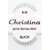 6 packs #49 Christina 100% Human Hair Fake Eyelashes