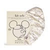 Kitsch Mickey/Minnie x Satin Wrapped Microfiber Hair Towel Wrap for Women - Quick Dry Towel | Microfiber Towel for Hair | Hair Drying Towel Wrap for Long Hair | Hair Towels for Women (Mickey Maze)