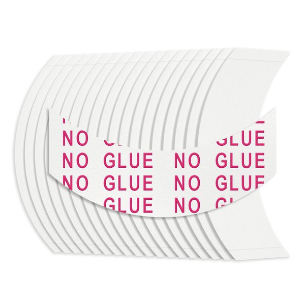 Sunshine Tape No Glue Hairpiece Wig Tape (108 Pieces) - CC Curve - Double Sided Adhesive Tape for Toupee Lace Front Wig Strong Hold Waterproof Strips