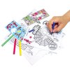Spidey and his Amazing Friends Stow & Go Activity Kit, 17-Piece Travel Art Set, Preschool, Kids Toys for Ages 3 Up