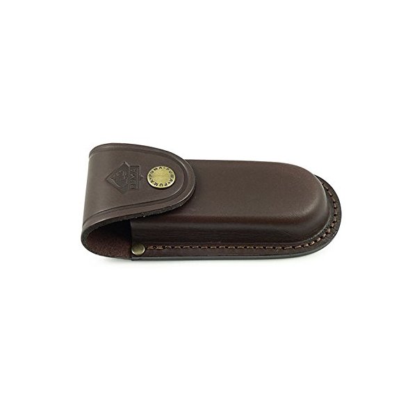 Puma German Brown Leather Belt Pouch/Sheath for Folding Knives