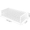 Plastic Test Tube Rack for 15/18 mm Tubes, Hole Diameter is 18.7mm, Holds 50, Detachable, Karter Scientific 208U2 (Pack of 1)