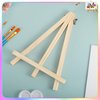 CACASO 9 Inch Wood Easels,6 Pack Easel Stand for Painting Canvases,Wooden Tabletop Easel,Art Craft Painting Easel Stand for Artist Adults Students Painting Tripod Painting Party Easel