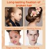 Hair Wax Stick for Kids Styling Gel，Built-In Comb Retractable Easy Styling Baby Hair Gel，No-Greasy Kids Hair Gel, Long Lasting Children's Hair Wax Stick, O.7oz Non-Stick Portable Hair Finishing Stick