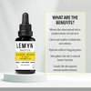 Lemyn Organics Golden Jojoba Oil | Supercharged with Clinically Proven THD Vitamin C | Freshly Made | Deep Hydration & Radiant Boost | Handcrafted Excellence from Santa Barbara