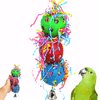 Bonka Bird Toys 1088 Stuff Balls Medium Foraging Fiesta Parrot Cage Toy, Conures, Ringneck, Quakers, and Similar Breed Sizes