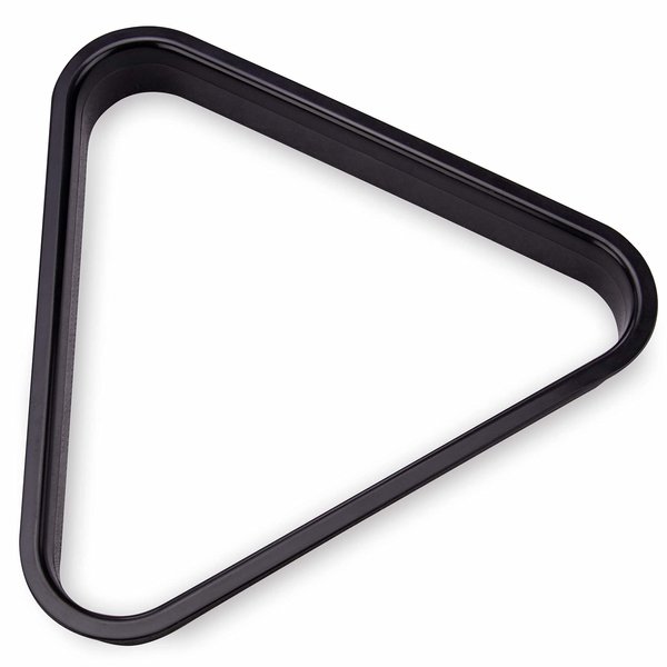 Mini Triangle Pool Rack | Black Miniature Pool & Billiards Accessory | Fits 1.5" Pool Balls That Suit Compact Pool Tables