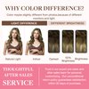 GOO GOO Clip in Hair Extensions Real Human Hair, 16inch 130g 7Pcs, 3/8/613 Balayage Walnut Brown to Ash Brown and Bleach Blonde, Remy Human Hair Extensions Clip ins for Women, Natural Human Hair