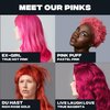 Good Dye Young Semi Permanent Pink Hair Dye (Ex-girl) – UV Protective Temporary Hair Color Lasts 15-24+ Washes – Conditioning Pink Hair Dye
