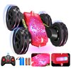 RC Cars,Dinosaur Remote Control Car,Fast RC Car,Kids Remote Control Cars for Boys 8-12 with Crackle Light,Rechargeable,Radio Controlled,2.4GHz,360°Rotate,All Terrain Stunt Toys Car,Girls Birthday Gift