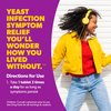 AZO Yeast Plus Dual Relief Homeopathic Medicine | Yeast Infection Symptom Relief: Itching & Burning | Vaginal Symptom Relief: Occasional Odor & Discharge | #1 Most Trusted Brand | 2 Pack (60ctx2)