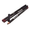 3 Pcs x Italia Deluxe [ 1064 Hazelnut ] Ultra Fine Lip liner Pencil Lipliner Set + Free Zipper Bag