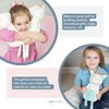 GooseWaddle Super Soft Printed Plush Adorable Stuffed Animal for Kids, Baby Dolls, and Reindeer Lovers for Playtime and Cuddles (8" When Sitting) (Leo Reindeer)