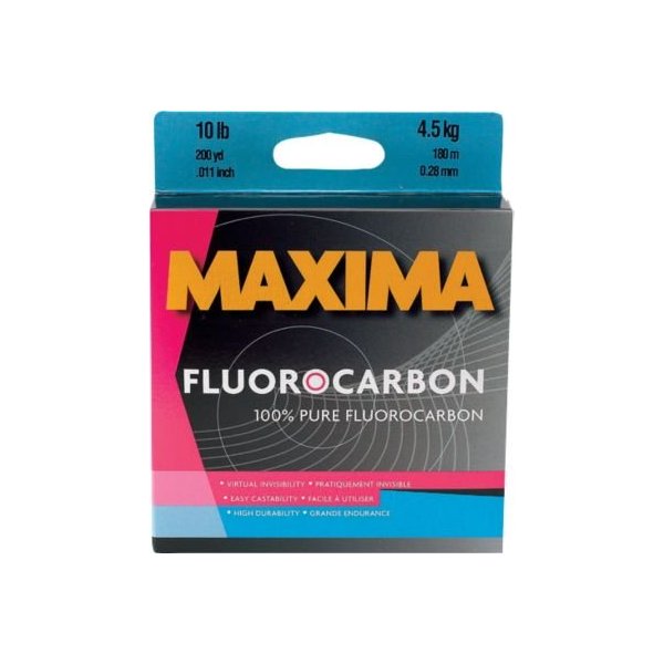 Maxima Fishing Line One Shot Spools, Clear, 40-Pound/200-Yard