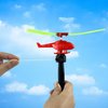 XIPEGPA 10PCS Flying Helicopters Planes 360°Rotating Airplanes Helicopter Airplane for Boys Girls Goodie Bag Stuffers Classroom Prizes Bulk Party Favors