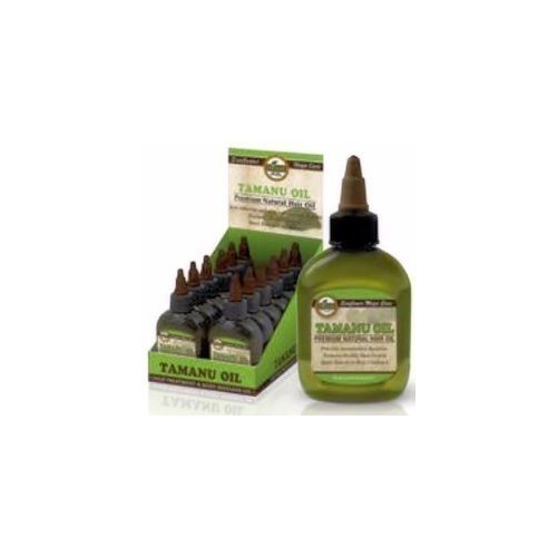 Difeel Premium Natural Hair Oil - Tamanu Oil 2.5 Ounce (2-Pack)