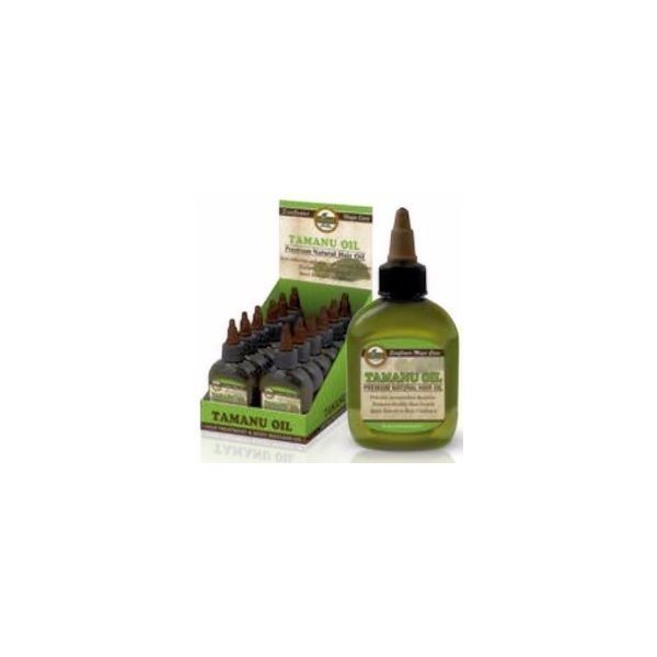 Difeel Premium Natural Hair Oil - Tamanu Oil 2.5 Ounce (2-Pack)