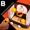 Black Series Motorized Basketball Mini Arcade Game, Indoor Tabletop Game, Moving Basketball Hoop, 3 Speeds, 3 Balls, Digital Scoreboard & Sound Effects, Fun Kids & Family Game, Toys for Boys Ages 8+